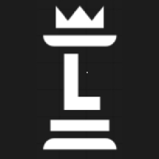 Logo La Dame Blanche, cercle des échecs de LIÉVIN